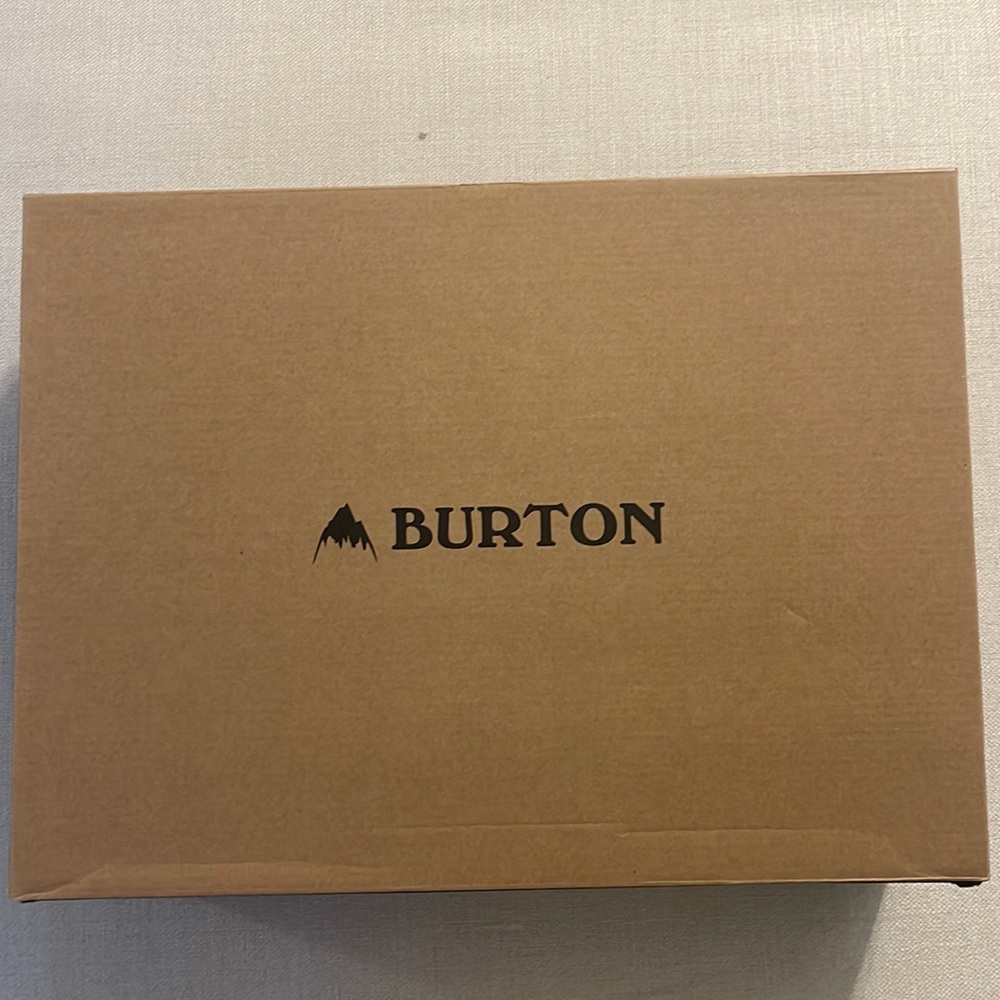 Burton snowboarding boots, gray